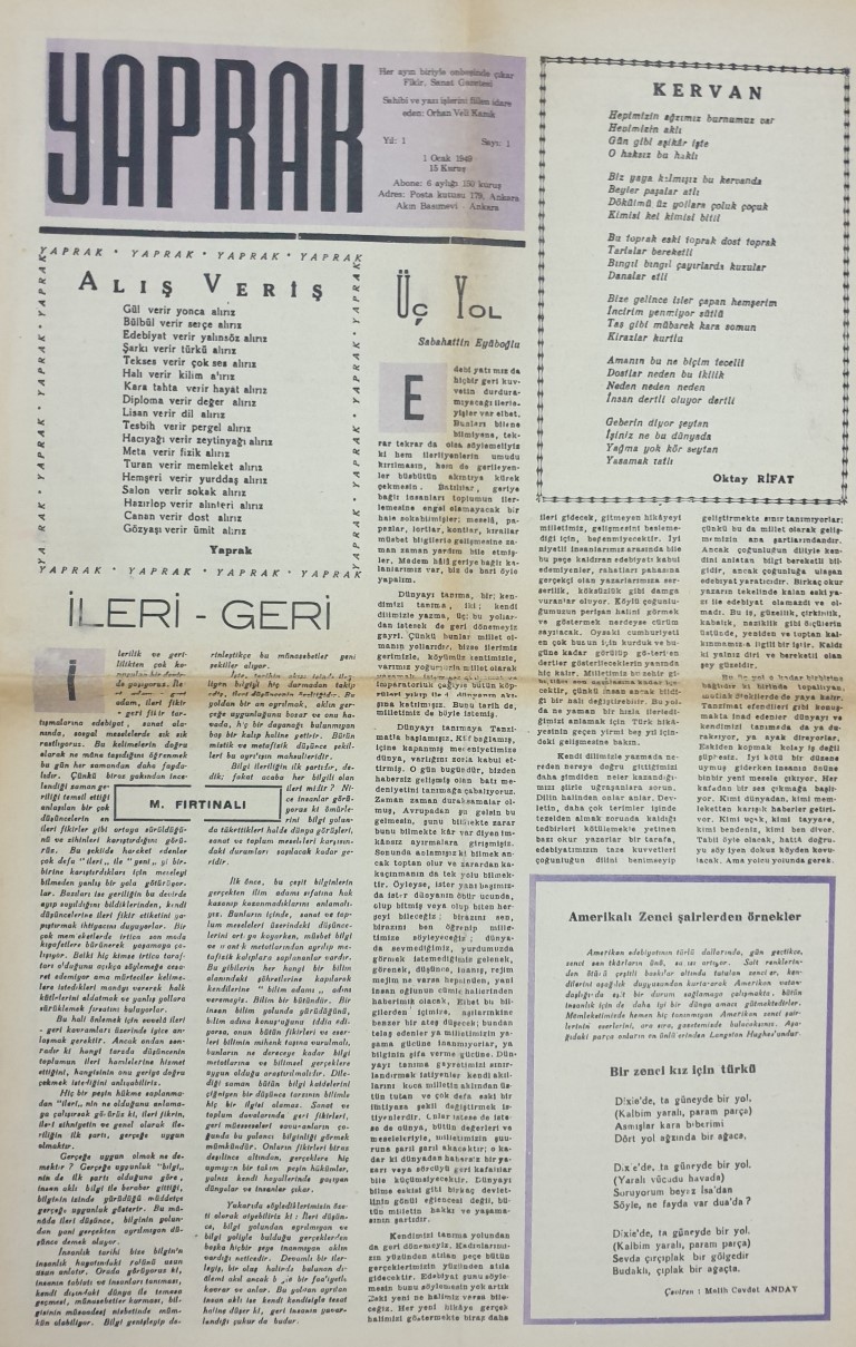 You are currently viewing YAPRAK