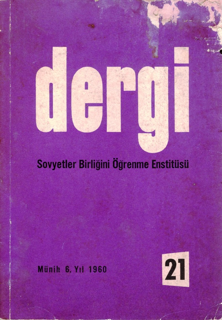 You are currently viewing DERGİ