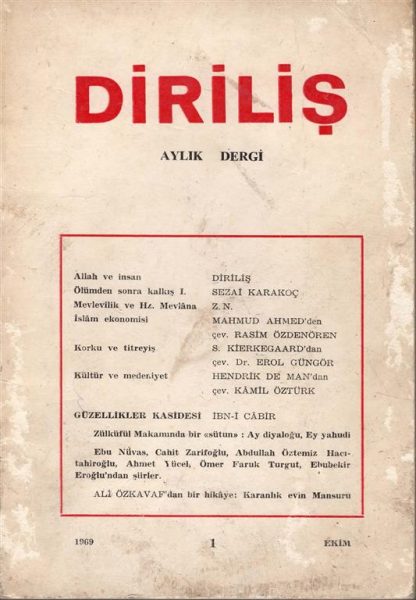 Read more about the article DİRİLİŞ