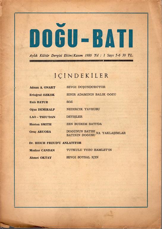You are currently viewing DOĞU BATI