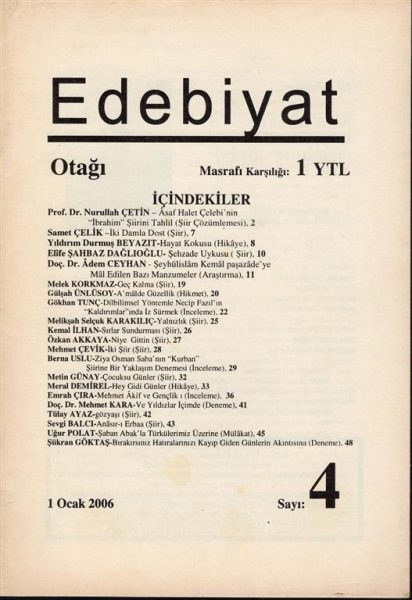 Read more about the article EDEBİYAT OTAĞI