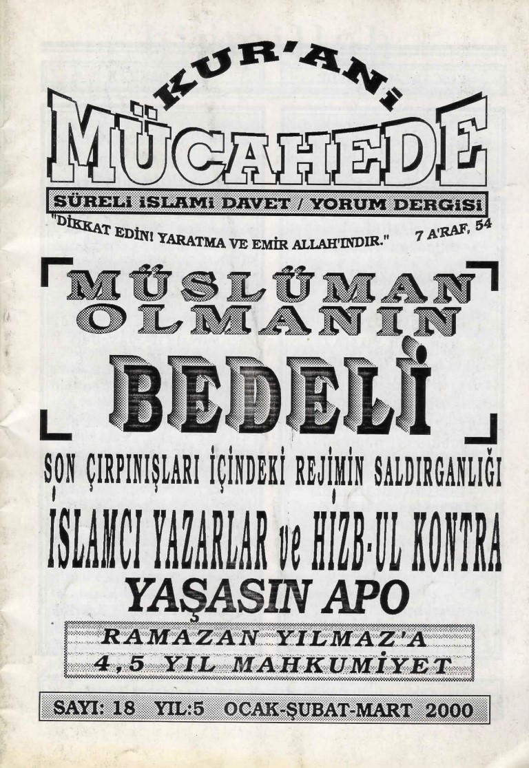 You are currently viewing KUR’ANİ MÜCAHEDE