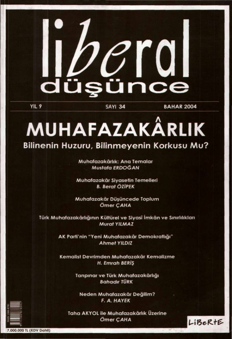 You are currently viewing LİBERAL DÜŞÜNCE