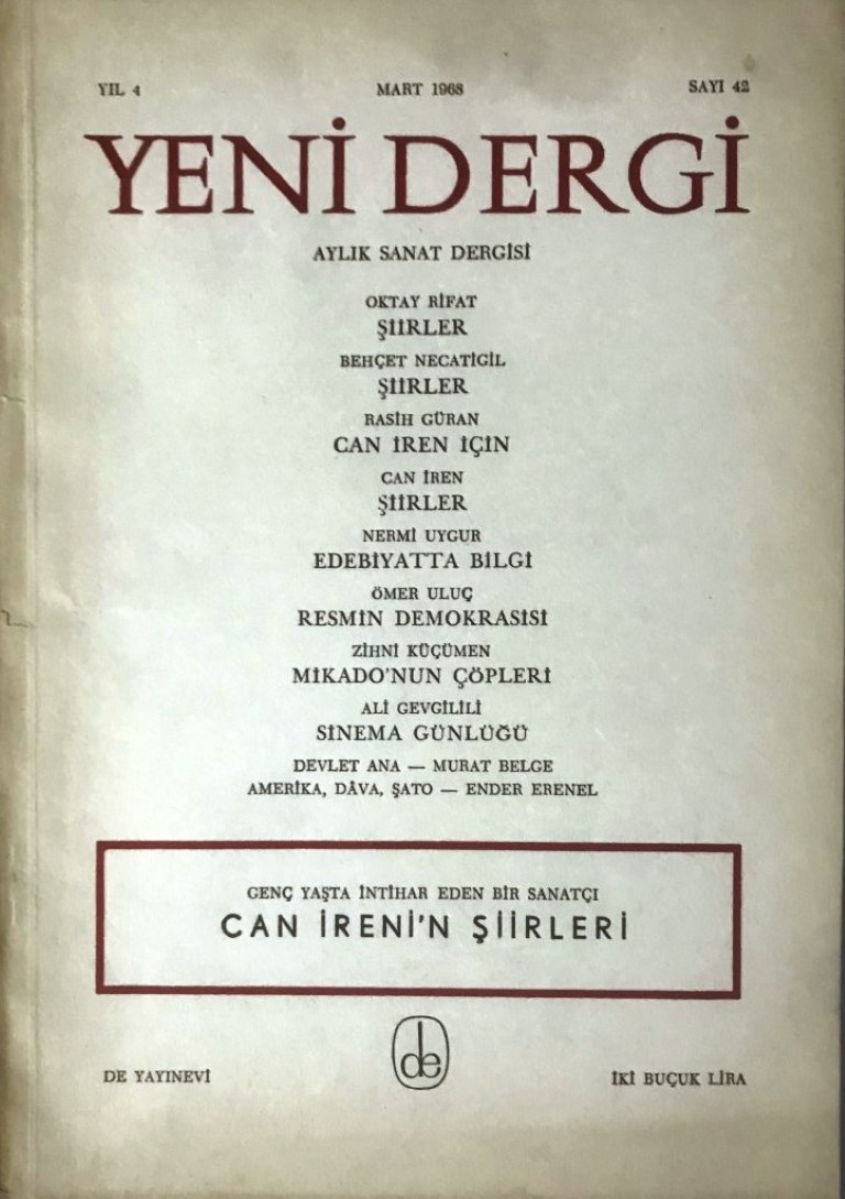 You are currently viewing YENİ DERGİ