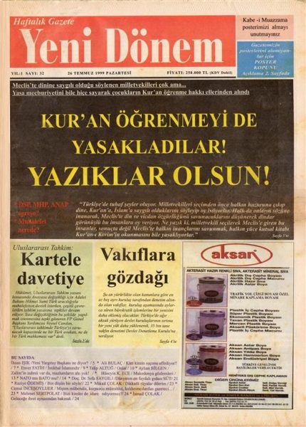 Read more about the article YENİ DÖNEM
