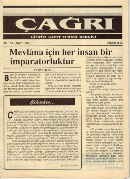 Read more about the article ÇAĞRI