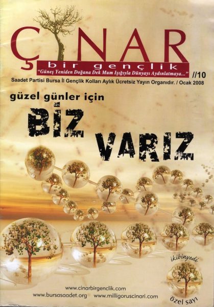Read more about the article ÇINAR BİR GENÇLİK