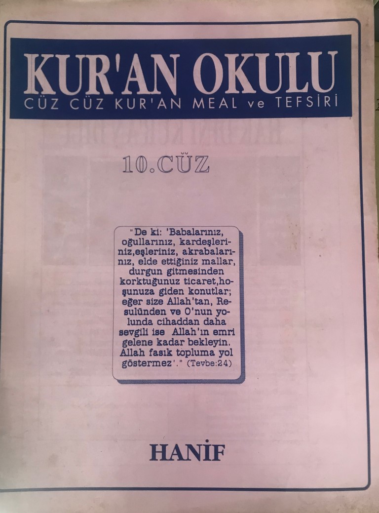 You are currently viewing KURAN OKULU