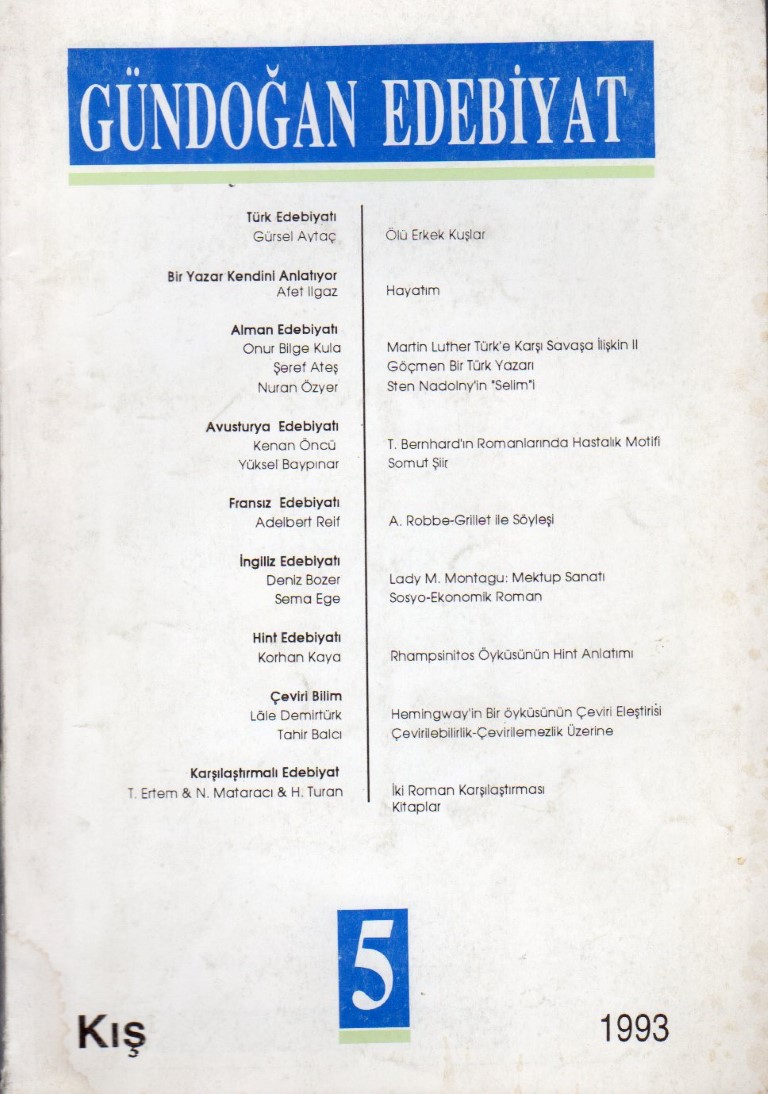 You are currently viewing GÜNDOĞAN EDEBİYAT