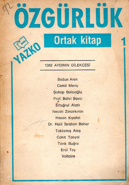 You are currently viewing YAZKO ORTAK KİTAP