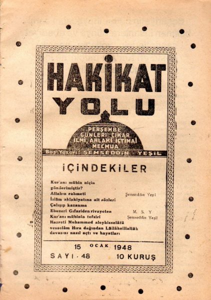 Read more about the article HAKİKAT YOLU