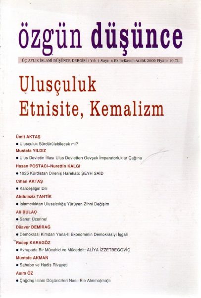 Read more about the article ÖZGÜN DÜŞÜNCE