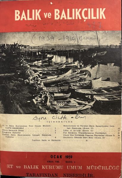 Read more about the article BALIK VE BALIKÇILIK